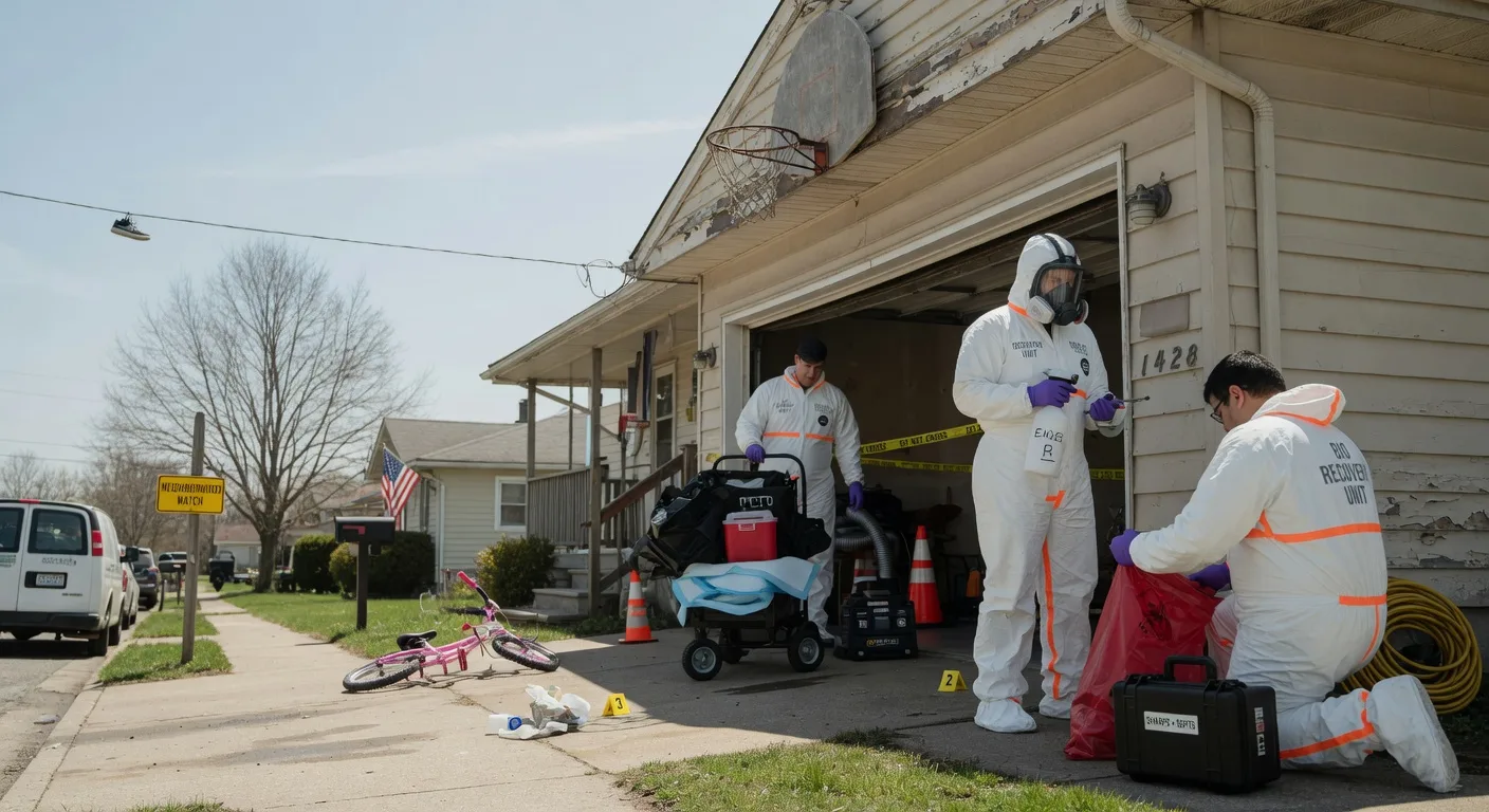 Biohazard Cleanup in New Goshen, IN near me